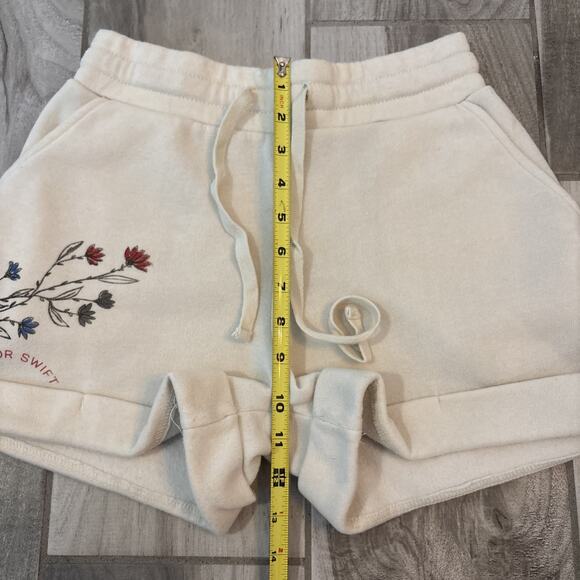 Taylor Swift Loving Him Was Red Shorts Sz XS Drawstring Official Merchandise - Picture 7 of 9